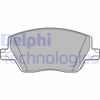 Колодки тормозные передние дисковые LP3289 DELPHI