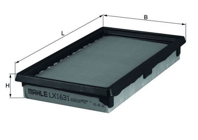 MAHLE LX1631 Фильтр воздушный в наличии Ровно