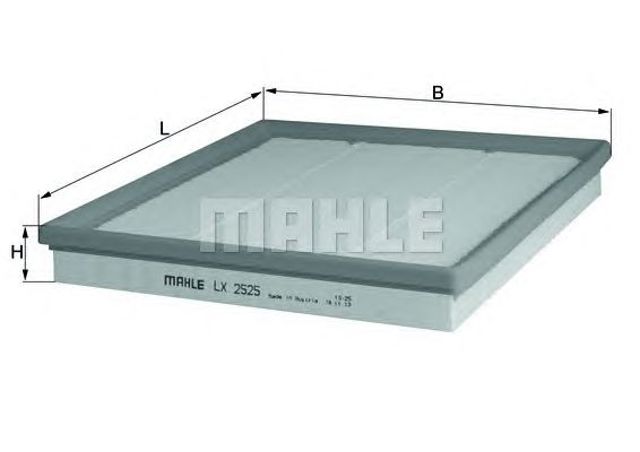 LX2525 MAHLE Фильтр воздушный купить в Кривой Рог