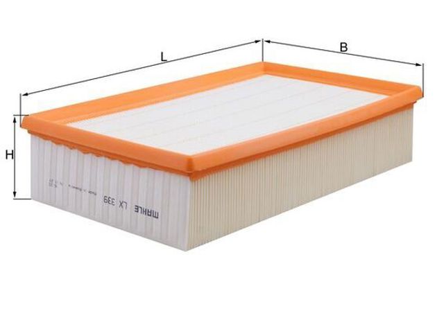 Автомобильный фильтр воздуха LX339 MAHLE