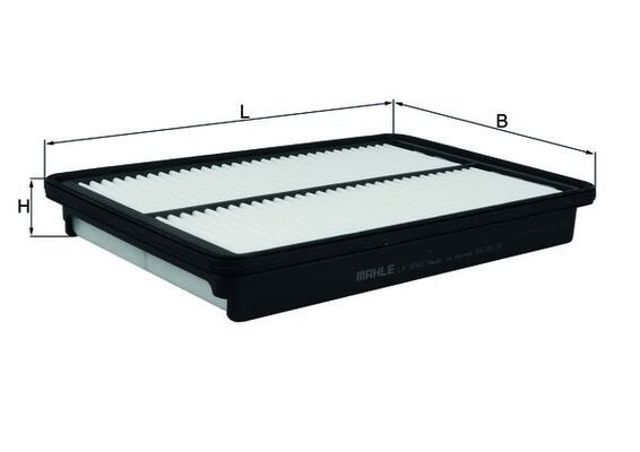 Автомобильный фильтр воздуха LX3760 MAHLE
