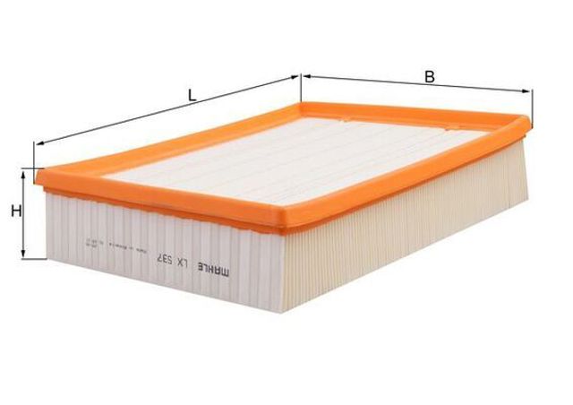 LX537 MAHLE Воздушный фильтр купить в Ровно