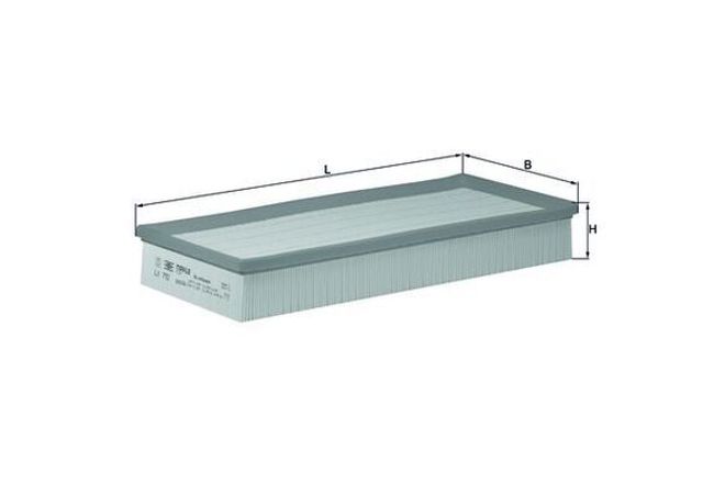 MAHLE LX792 Воздушный фильтр в наличии Полтава