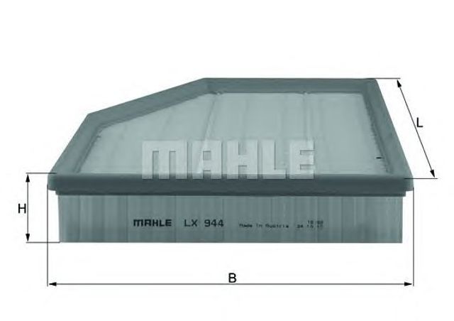 LX944 MAHLE Воздушный фильтр купить в Хмельницкий