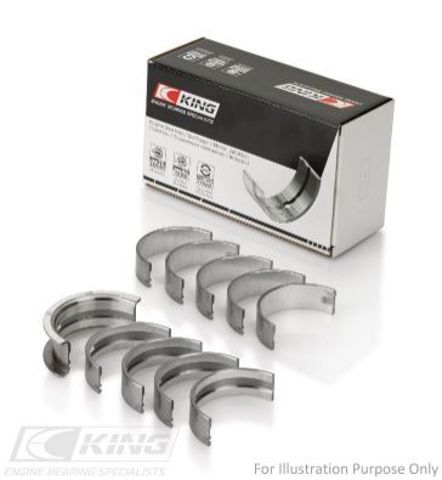 MB5008SI025 KING Вкладыши коленвала коренные, комплект, 1-й ремонт (+0,25) купить в Хмельницкий