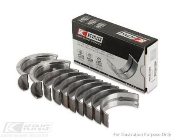 MB5422AM025 KING Вкладыши коленвала коренные, комплект, 1-й ремонт (+0,25) купить в Кривой Рог