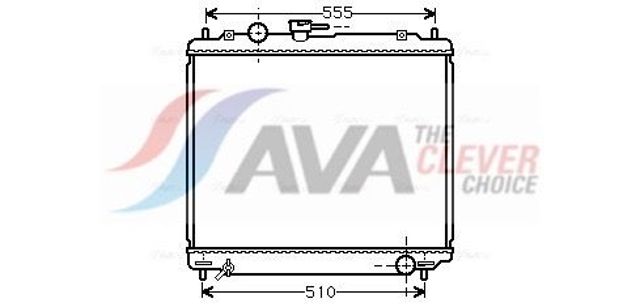 Радиатор водяной MT2109 AVA