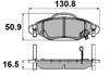 Колодки тормозные NP2019 NATIONAL