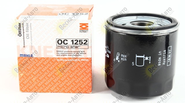 MAHLE OC1252 Фильтр масляный в наличии Тернополь
