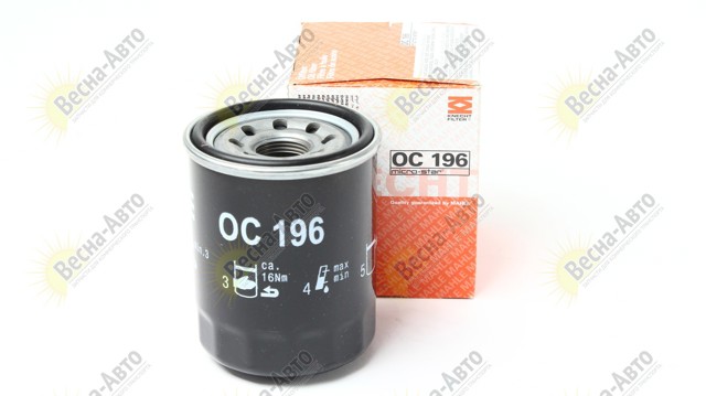 MAHLE OC196 Масляный фильтр в наличии Киев