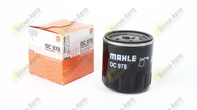 MAHLE OC978 Фильтр масляный в наличии Ужгород