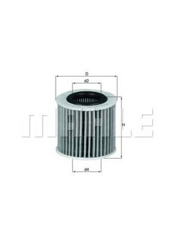 MAHLE OX416D1 Масляный фильтр в наличии Запорожье