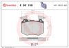 Передние тормозные колодки P50159 BREMBO