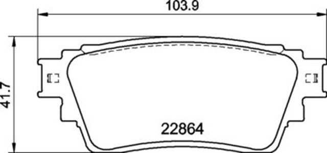 BREMBO P54063 Колодки тормозные задние дисковые в наличии Кривой Рог