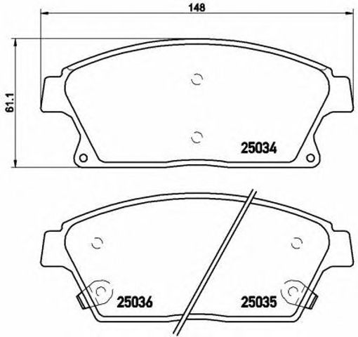 Колодки Opel Zafira 100