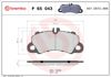 Колодки тормозные передние дисковые P65043 BREMBO