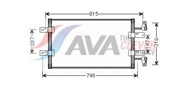 Конденсер RTA5451 AVA