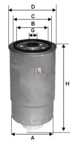 Топливный фильтр S 0H2O NR