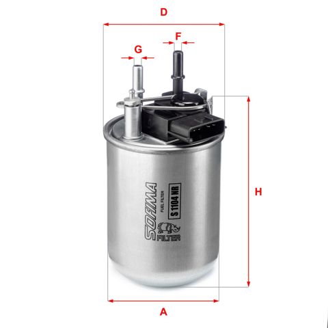 Фильтр тонкой очистки топлива S1104NR SOFIMA