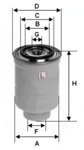 Топливный фильтр S1410NR