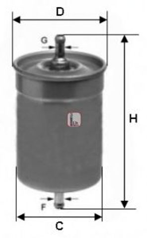 Топливный фильтр S1500B