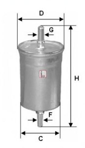 Топливный фильтр S1843B