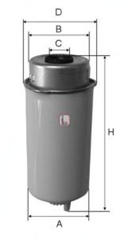 Топливный фильтр S4455NR SOFIMA