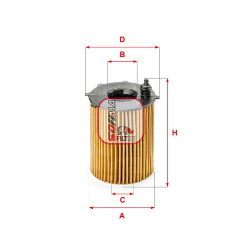 Фильтр масла S5187PE SOFIMA