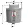 Автомобильный фильтр воздуха S7598A SOFIMA
