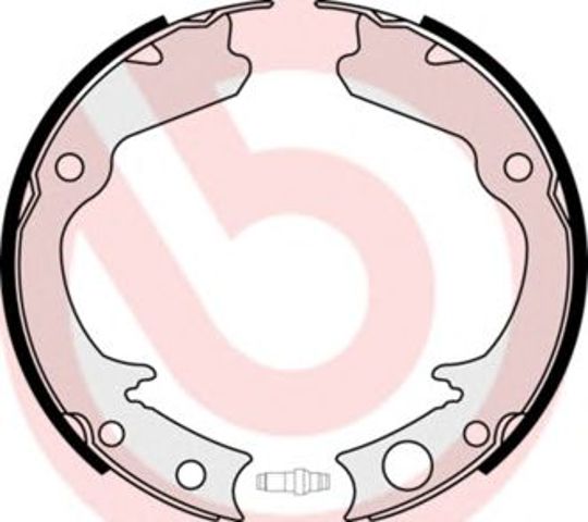 S78508 BREMBO Колодки ручника купить в Черкассы