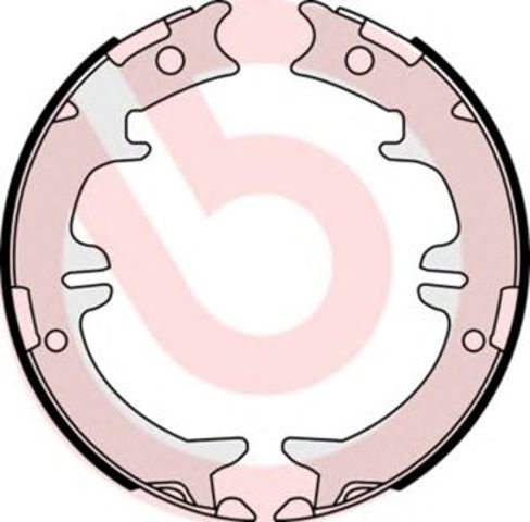 S83542 BREMBO Колодки ручника купить в Ирпень