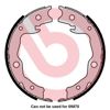 Тормозные колодки стояночного тормоза S83568 BREMBO