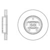 Диск тормозной передний SD1051 SANGSIN