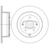 Задний дисковый тормоз SD1082 SANGSIN