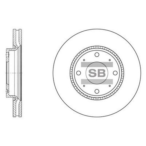 Гальмівний диск SD2029