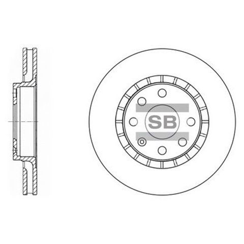 Гальмівний диск SD3003