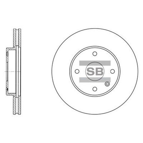 Гальмівний диск SD3007