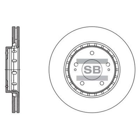 Гальмівний диск SD4329