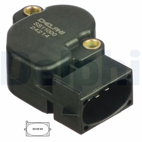 Датчик положения дроссельной заслонки SS1100012B1 DELPHI