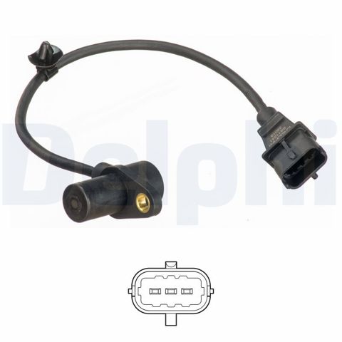 SS11241 DELPHI Датчик положения (оборотов) коленвала купить в Житомир