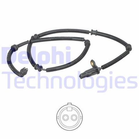 SS20575 DELPHI Датчик АБС задний купить в Тернополь