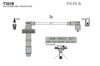 Провода высоковольтные, комплект T382B TESLA