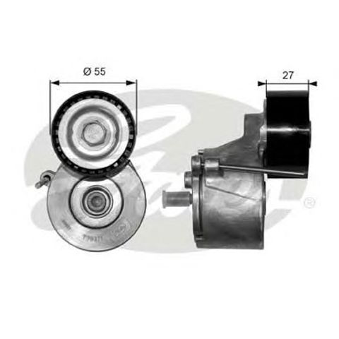 Натяжная планка поликлинового ремня T38371 GATES