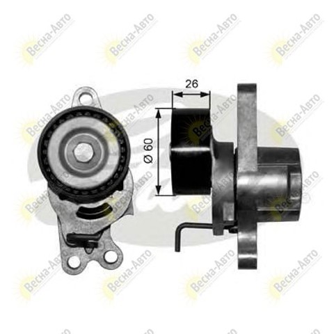 Натяжитель клинового ремня T39055 GATES