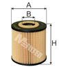 Масляный фильтр двигателя TE4012 MFILTER