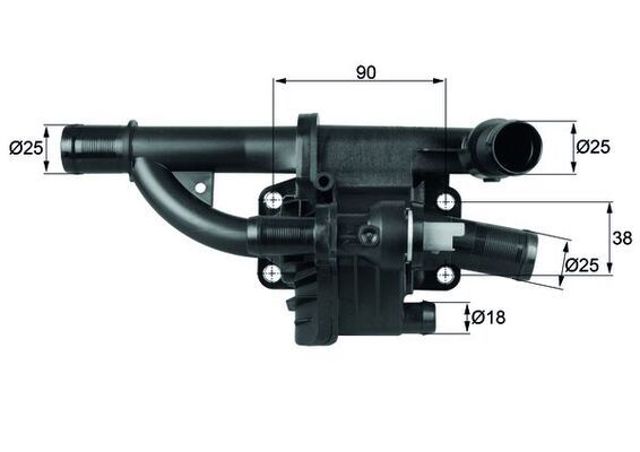 MAHLE TH4083 Корпус термостата в наличии Харьков