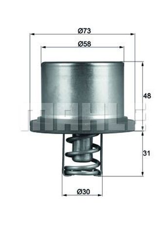 MAHLE THD289 Термостат в наличии Житомир