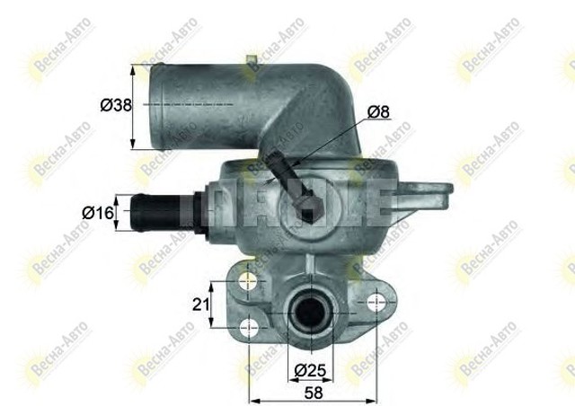 TI13388D MAHLE Термостат купить в Ровно