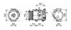 Компрессор кондиционера TOAK628 AVA