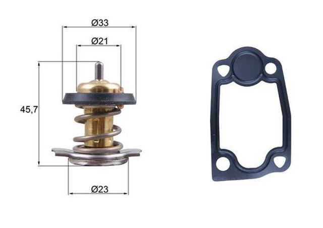 Термостат в сборе TX26679D MAHLE